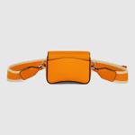 Orange ECCO Textureblock Pinch Bag