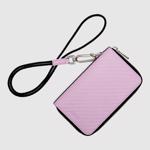 Pink ECCO Grooved Phone Wallet
