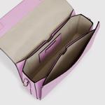 Pink ECCO Grooved Pinch Bag Full Size