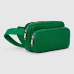 Green ECCO Textureblock Waist Bag