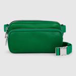 Green ECCO Textureblock Waist Bag