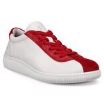 Red ECCO Soft Zero W White