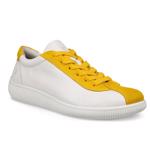 Yellow ECCO Soft Zero W White