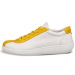 Yellow ECCO Soft Zero W White