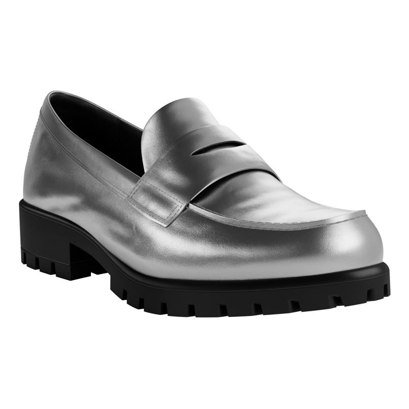 Ecco leather loafers deals