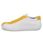 Yellow ECCO Soft Zero M White