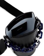 BLACK ECCO Pot Bag Chain