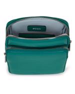 Green ECCO Flat Pouch Pebbled Leather