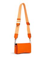 Orange ECCO Pinch Bag S Pebbled Leather