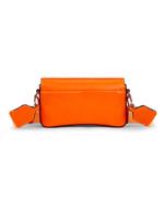 Orange ECCO Pinch Bag S Pebbled Leather