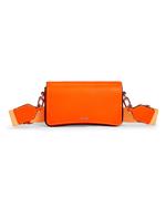 Orange ECCO Pinch Bag S Pebbled Leather