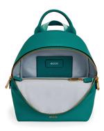 Green ECCO Round Pack S Pebbled Leather Bag