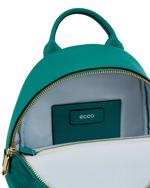 Green ECCO Round Pack S Pebbled Leather Bag