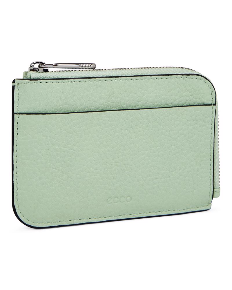 ECCO Card Case Zipped Pebbled Leather | ECCO® Middle East A/S