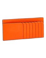 Orange ECCO Wallet Pebbled Leather