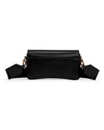 BLACK ECCO Pinch Bag S Lock Wave