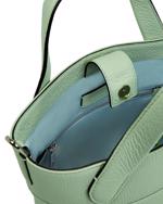 Green ECCO Tote S Pebbled Leather