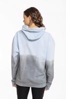 Bayan Dip Dye Blue Aspen Unisex Kapüşonlu