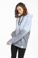 Bayan Dip Dye Blue Aspen Unisex Kapüşonlu