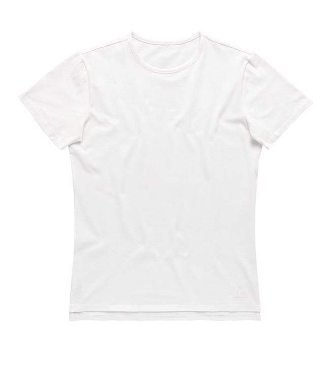 Bayan Ekru Basic Tişört