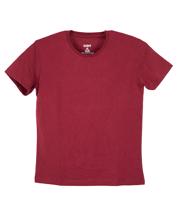 Bayan Bordo Basic Tişört