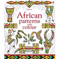 genel African Patterns To Colour 