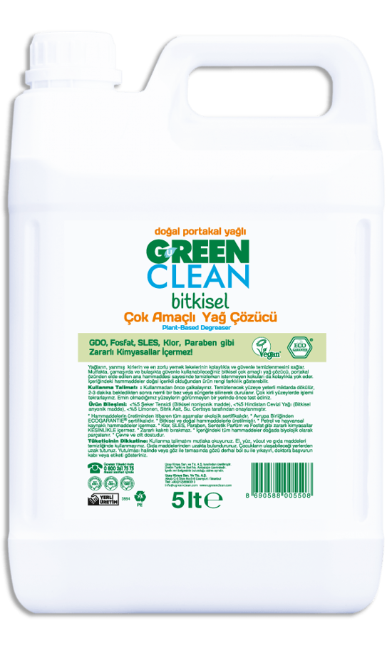 Erkek genel Mutfak Temizleyici(Çok Amaçlı Yağ Çözücü)-5lt