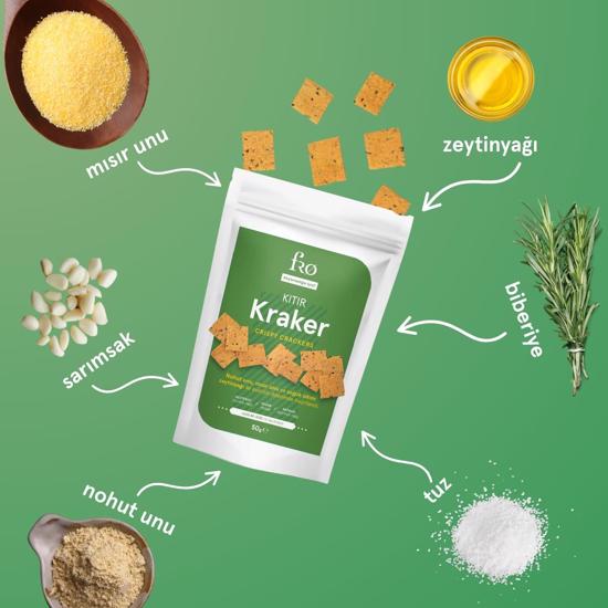 Erkek genel Unsuz Kıtır Kraker Vegan Glutensiz Tuzlu Atıştırma