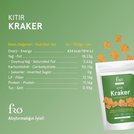 Erkek genel Unsuz Kıtır Kraker Vegan Glutensiz Tuzlu Atıştırma