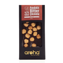 genel %72 Kakao Fındıklı Bitter Çikolata. 100 Gr. 
