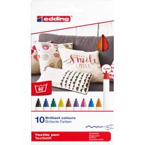 genel E-4600 Kumaş Boyama Kalemi 10LU Kutu Basic 