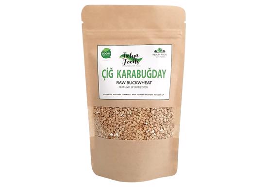 Erkek genel Organik Filizlendirilmiş Çiğ Karabuğday Unu 500gr