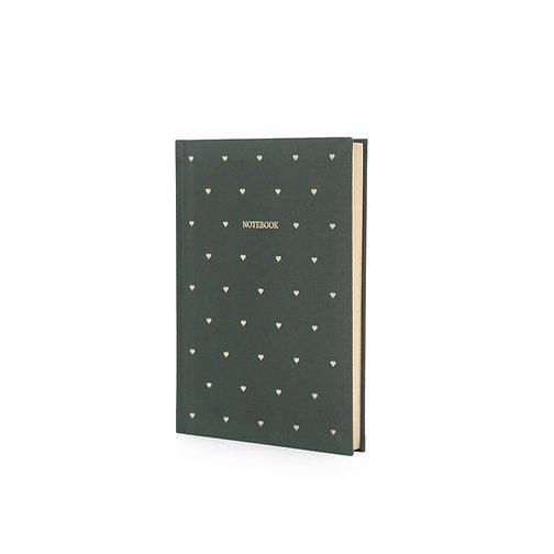 Erkek genel Love Notebook- Yemyeşil