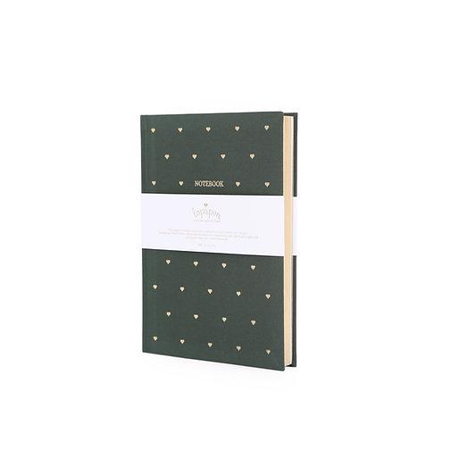 Erkek genel Love Notebook- Yemyeşil
