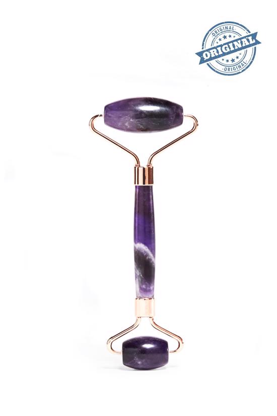 Erkek genel Ametist Facial Roller