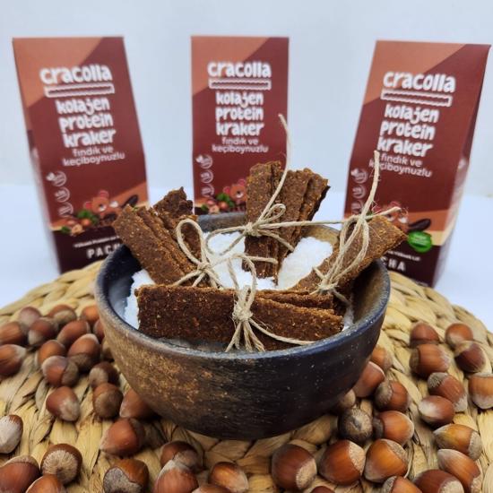 Erkek genel Cracolla Keçiboynuzlu-Fındıklı Protein Kolajen Kra