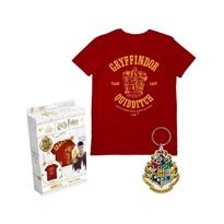genel HARRY POTTER Gryffindor Tshirt-Anahtarlık Set L Be 