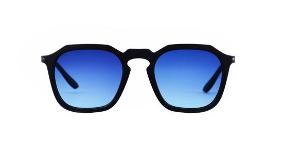Erkek genel LOOKlight Francisco Matte Black Unisex Güneş Gözlü