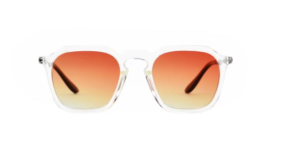 Erkek genel LOOKlight Francisco Crystal Brown Unisex Güneş Göz