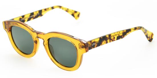 Erkek genel LOOKlight Pinus Daisy Amber Unisex Güneş Gözlüğü