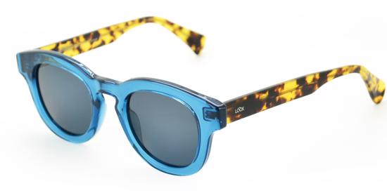 Erkek genel LOOKlight Pinus Indigo Amber Unisex Güneş Gözlüğü