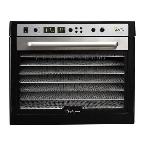 Erkek genel Sedona Supreme Kurutucu / 9 Tepsili ( Paslanmaz Çe
