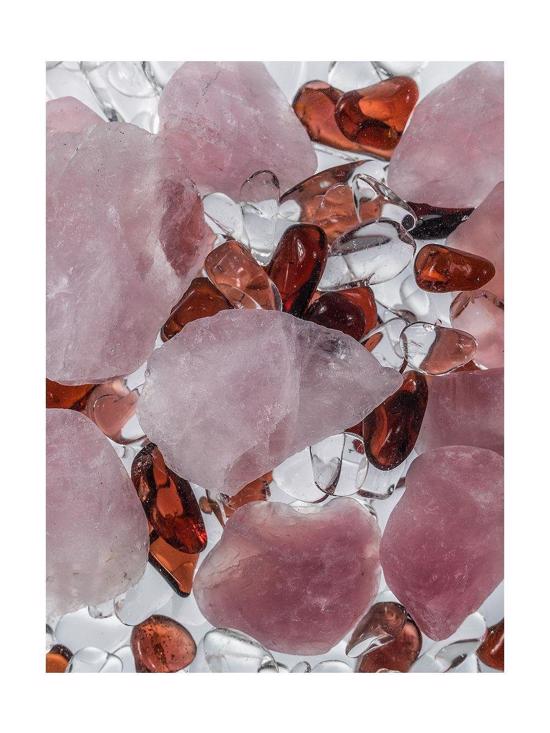 Erkek genel Kristal Taşlar Aşk (Gemstone Vial Love)