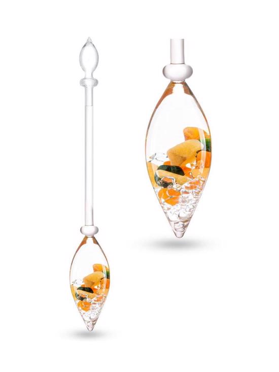 Erkek genel Kristal Taşlar Mutluluk (Gemstone Vial Happiness)