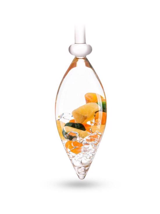 Erkek genel Kristal Taşlar Mutluluk (Gemstone Vial Happiness)