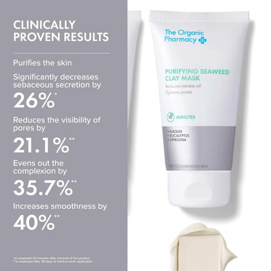 Erkek genel Purifying Seaweed Clay Mask