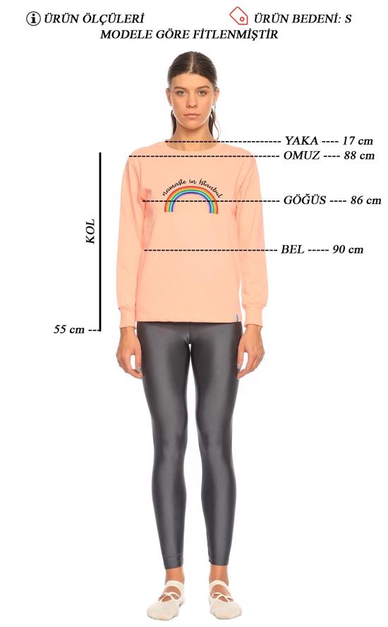 Erkek genel Namaste Sweatshirt Kapüşonlu Beyaz Gökkuşağı- S