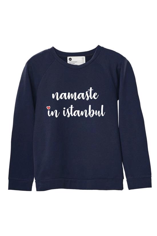 Erkek genel Namaste Sweatshirt Lacivert- S