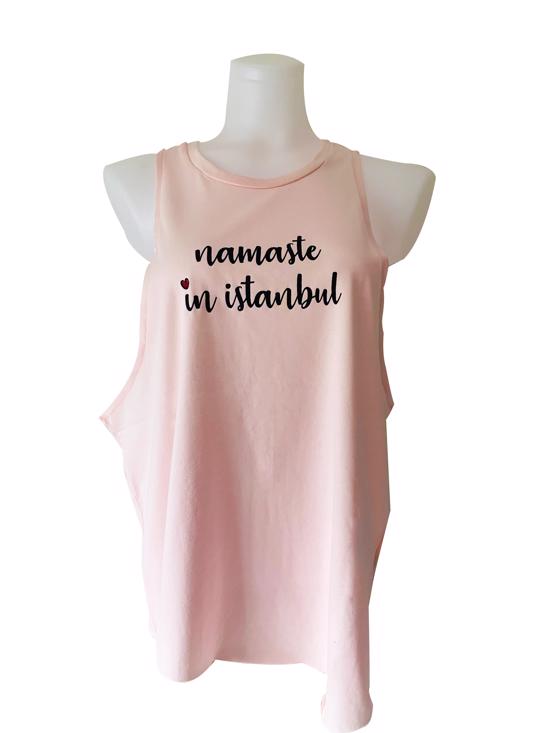 Erkek genel Namaste Atlet- Pembe S