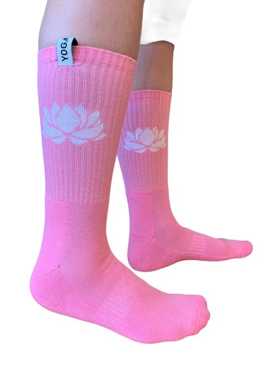Erkek genel Çorap- Pembe Lotus